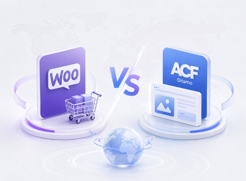 Woocommerce还是ACF? 2B外贸网站产品管理方案深度对比分析